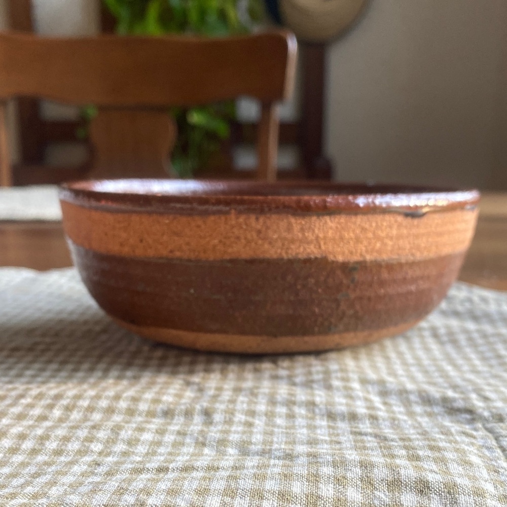 Studio pottery handmade bowl